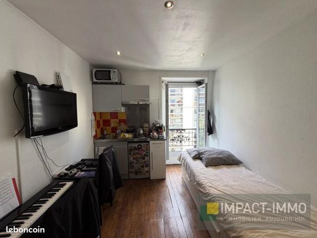 Studio 1 pièce 19 m²
