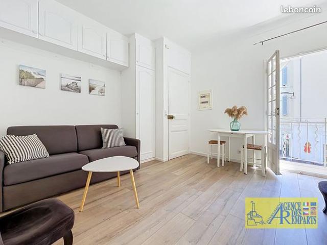 Studio 1 pièce 19 m²