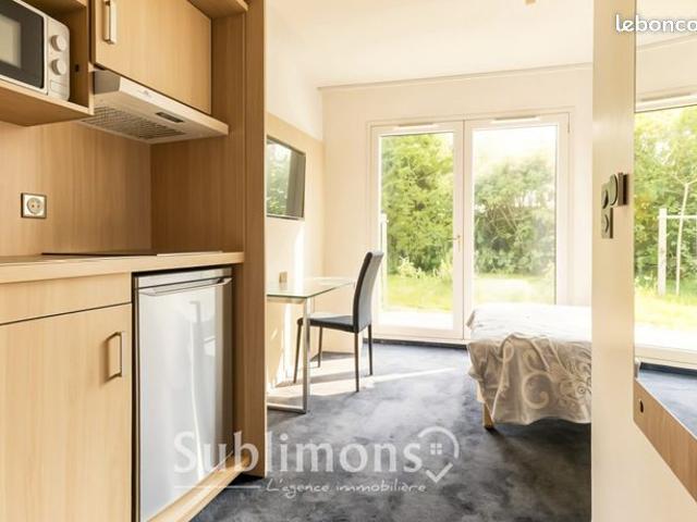 Studio 1 pièce 19 m²