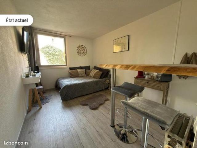 Studio 1 pièce 19 m²