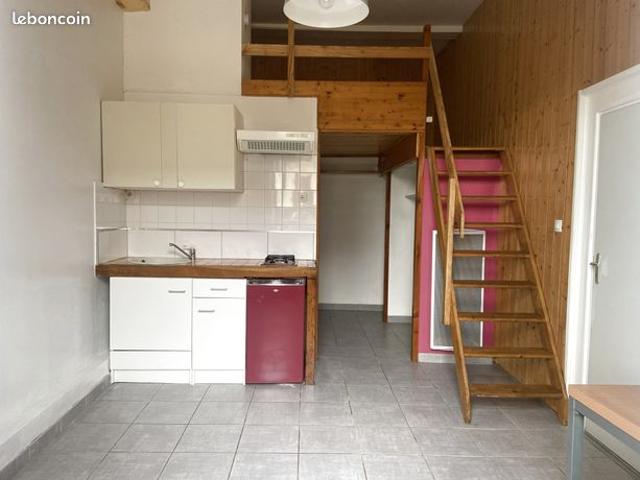 Studio 1 pièce 19 m²
