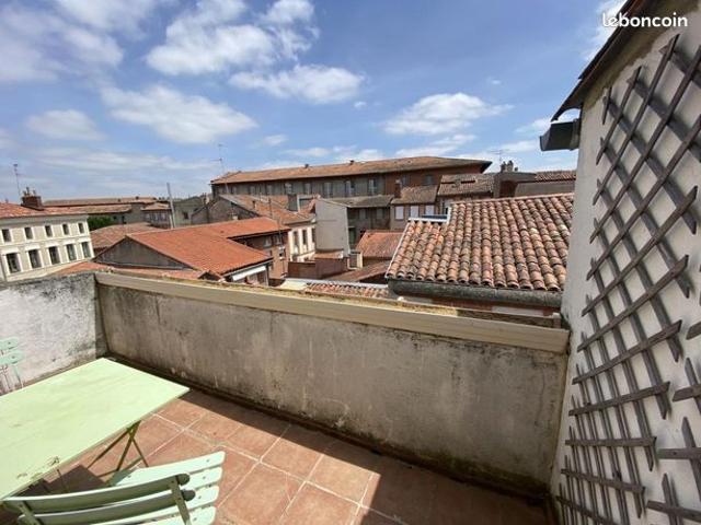 Studio 1 pièce 19 m²