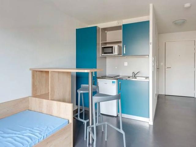 Studio 1 pièce 19 m²