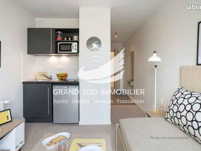 Studio 1 pièce 19 m²