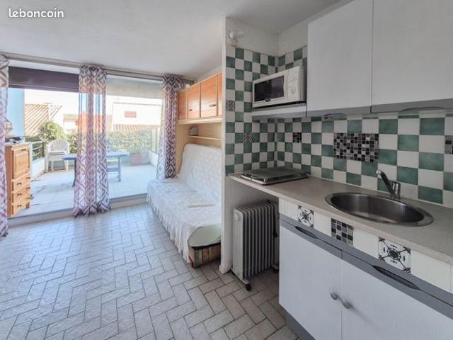 Studio 1 pièce 19 m²