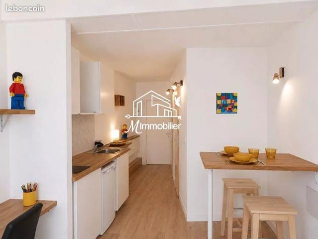 Studio 1 pièce 19 m²