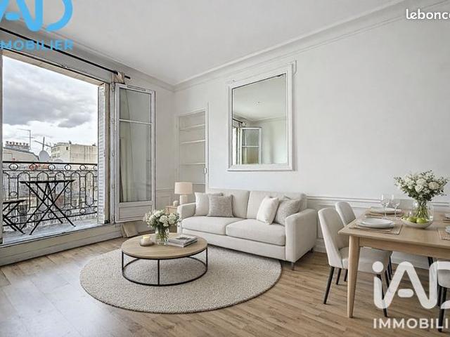 Studio 1 pièce 19 m²