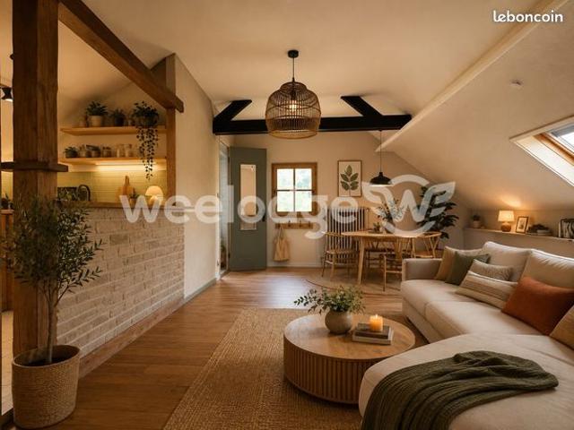 Studio 1 pièce 19 m²