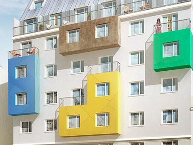 Studio 1 pièce 19 m²