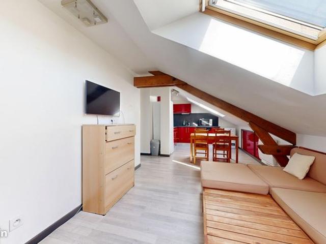 Studio 1 pièce 19 m²