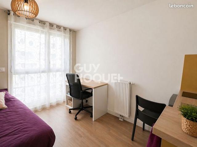 Studio 1 pièce 19 m²