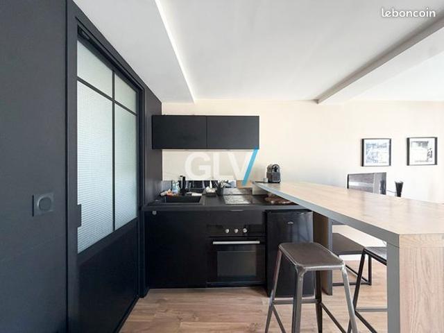 Studio 1 pièce 19 m²