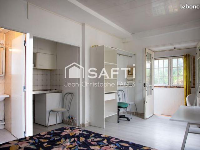 Studio 1 pièce 19 m²