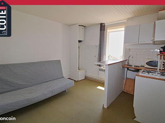 Studio 1 pièce 19 m²