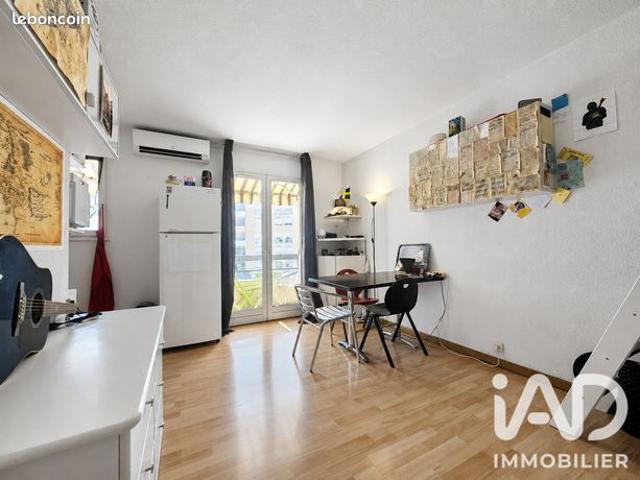 Studio 1 pièce 23 m²