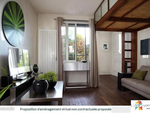 Studio 1 pièce 23 m²