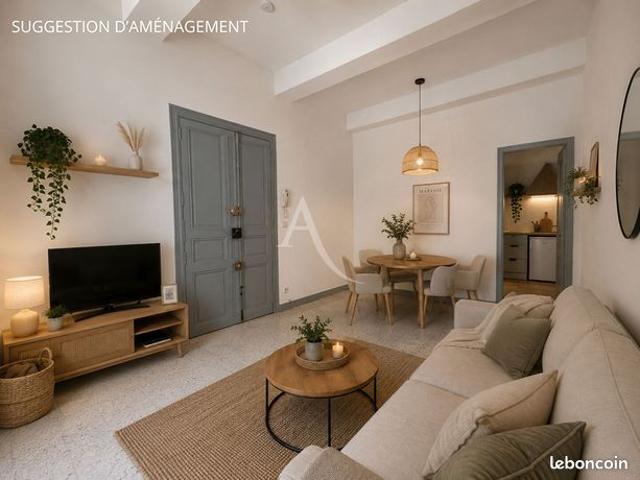 Studio 1 pièce 23 m²