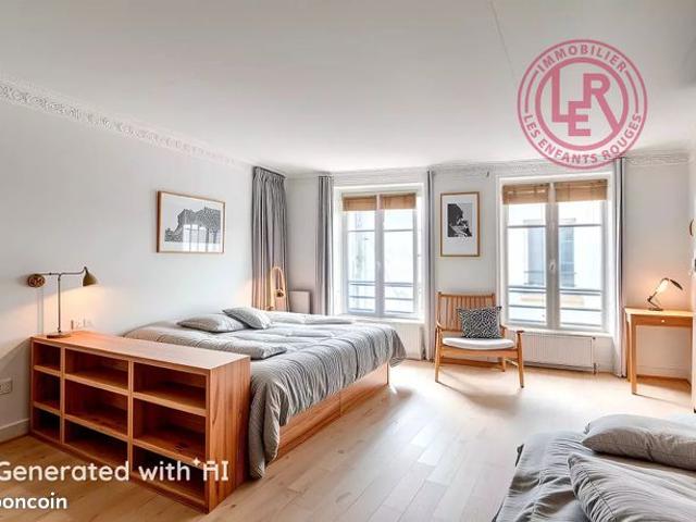 Studio 1 pièce 23 m²