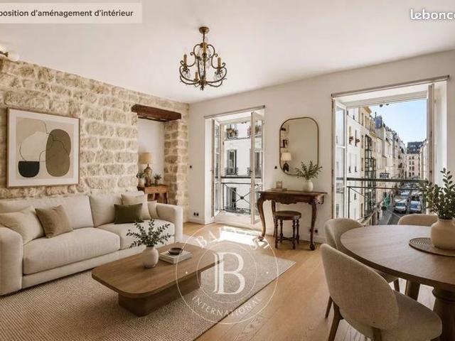 Studio 1 pièce 23 m²