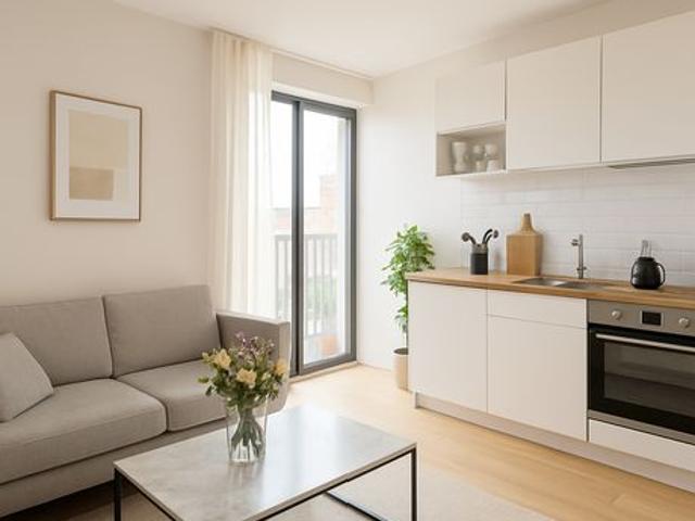 Studio 1 pièce 23 m²
