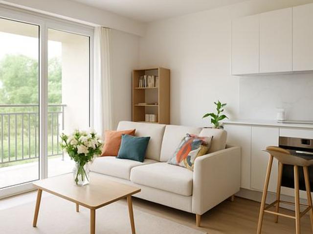 Studio 1 pièce 23 m²