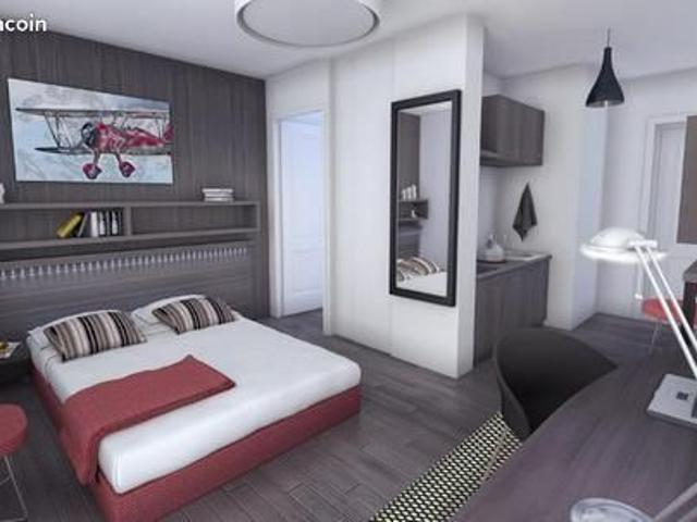 Studio 1 pièce 23 m²