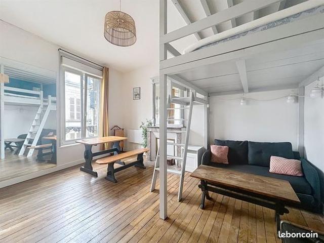 Studio 1 pièce 23 m²