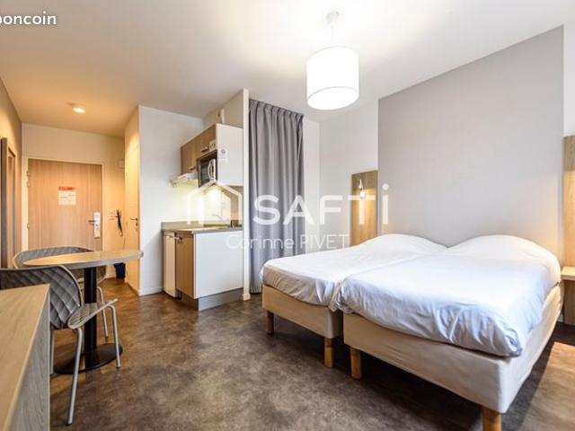 Studio 1 pièce 23 m²