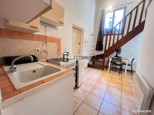 Studio 1 pièce 23 m²