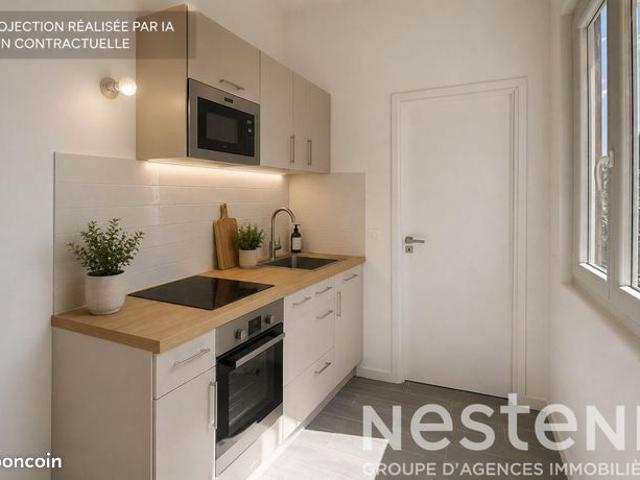 Studio 1 pièce 23 m²