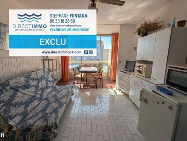 Studio 1 pièce 23 m²