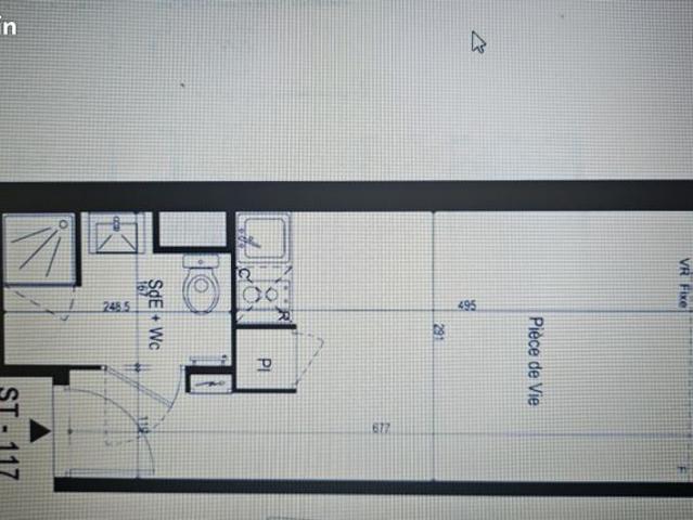 Studio 1 pièce 20 m²