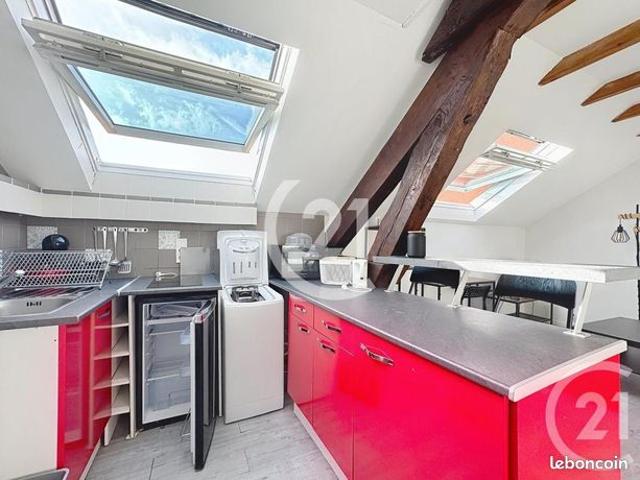 Studio 1 pièce 21 m²