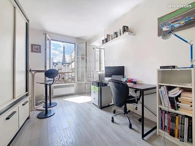 Studio 1 pièce 21 m²