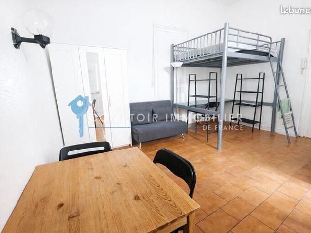 Studio 1 pièce 21 m²