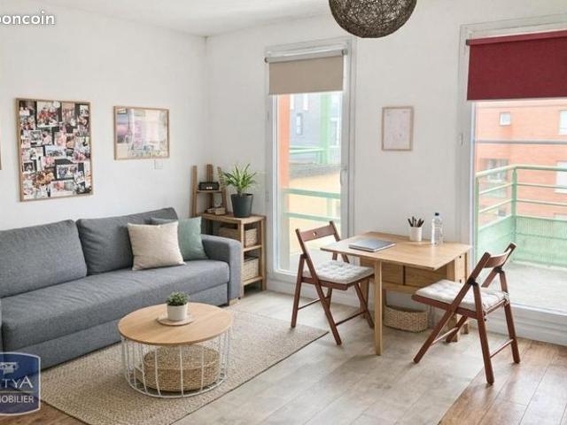 Studio 1 pièce 21 m²