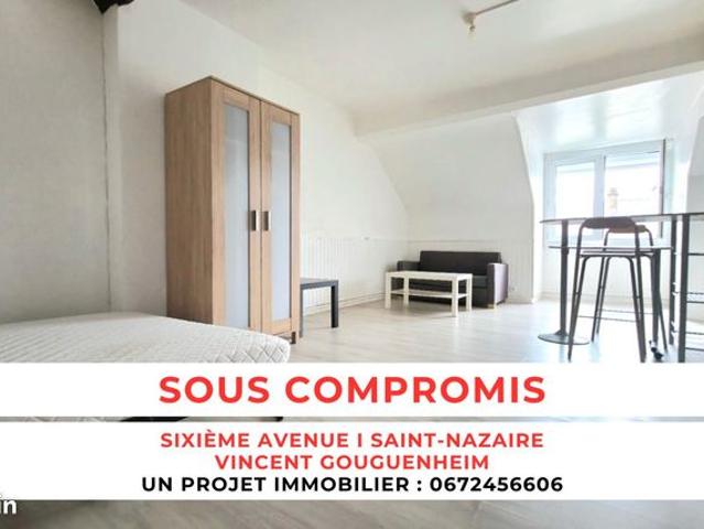Studio 1 pièce 21 m²