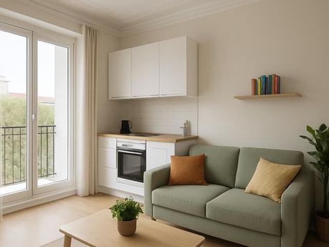 Studio 1 pièce 21 m²