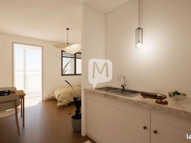 Studio 1 pièce 21 m²