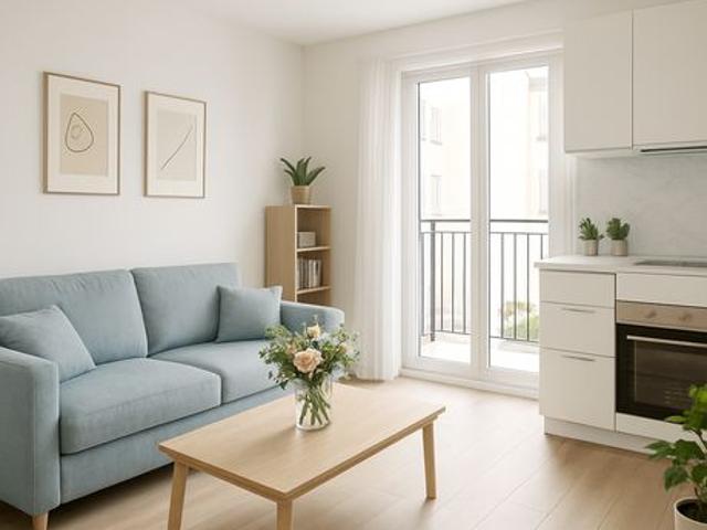 Studio 1 pièce 21 m²