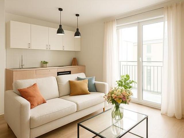 Studio 1 pièce 21 m²
