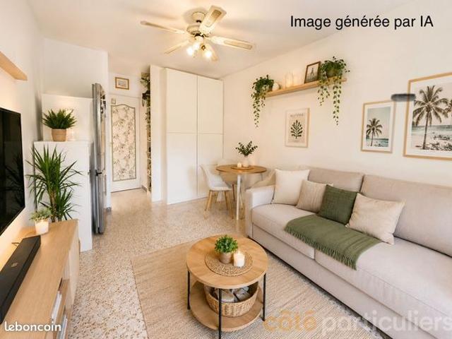 Studio 1 pièce 21 m²