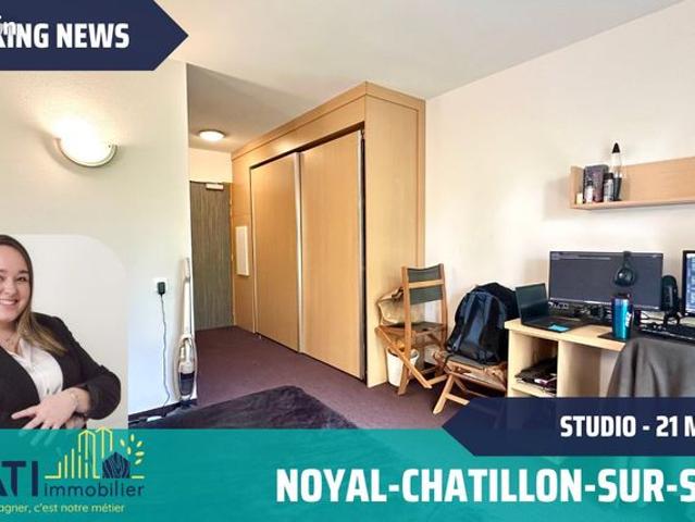 Studio 1 pièce 21 m²