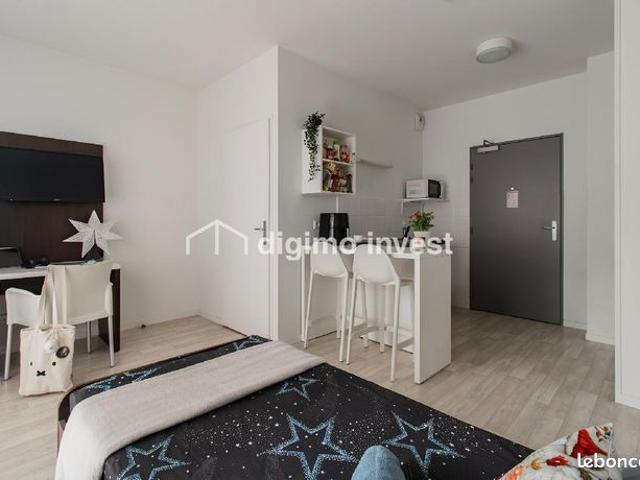 Studio 1 pièce 21 m²