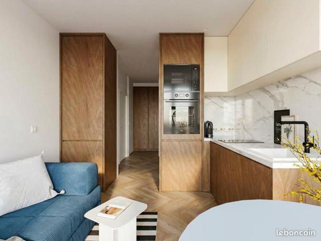 Studio 1 pièce 21 m²