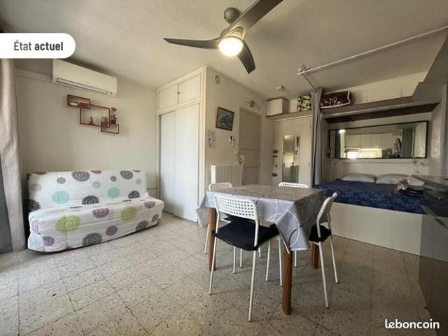 Studio 1 pièce 22 m²
