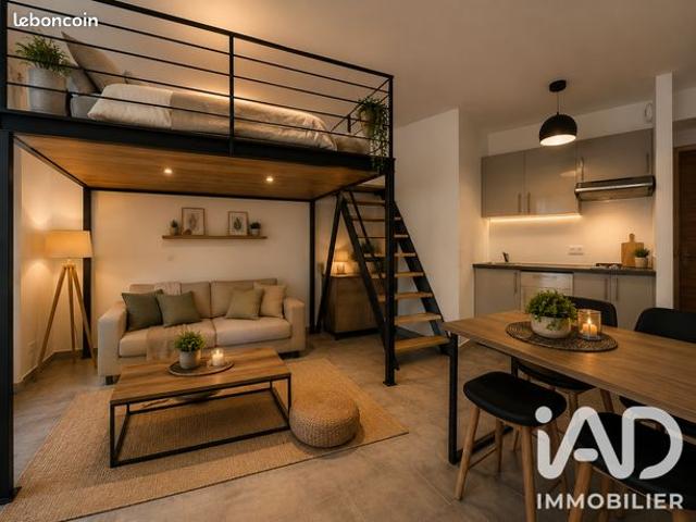Studio 1 pièce 22 m²