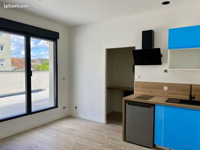 Studio 1 pièce 22 m²