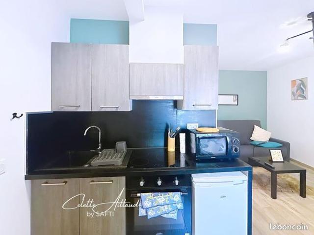 Studio 1 pièce 22 m²