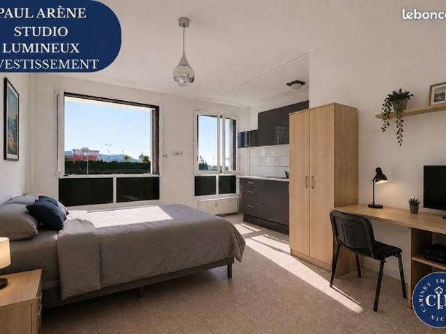 Studio 1 pièce 22 m²